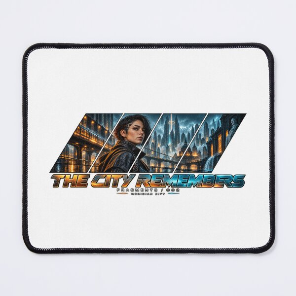 Item preview, The City Remembers | Meridian City Cyberpunk Art designed and sold by WartonnoArt.