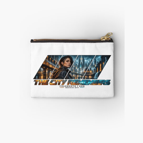 Item preview, The City Remembers | Meridian City Cyberpunk Art designed and sold by WartonnoArt.