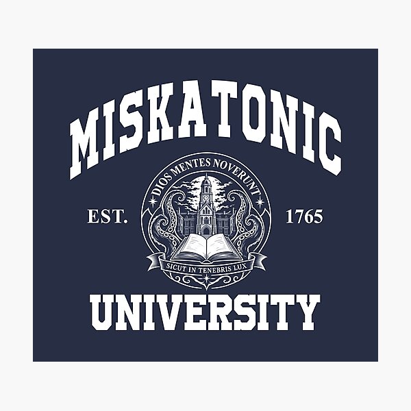 Item preview, Miskatonic University  designed and sold by abby-thorns.