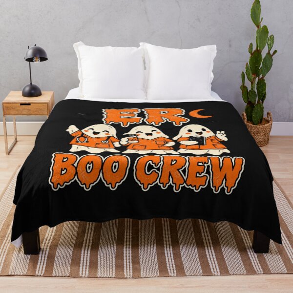 Item preview, ER Boo Crew Halloween Nurse Cute Ghost Emergency Room designed and sold by Popstudio85.