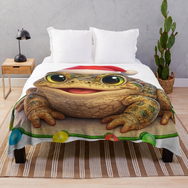 Item preview, Joyful Natterjack Toad Christmas designed and sold by Sillytoe.