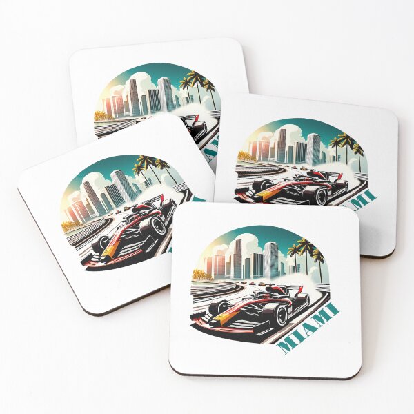 Item preview, Formula Racing Miami Grand Prix Vintage Retro Florida Usa designed and sold by arantxase.