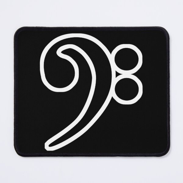 Item preview, Bass Clef Music Note designed and sold by lamiyaman.