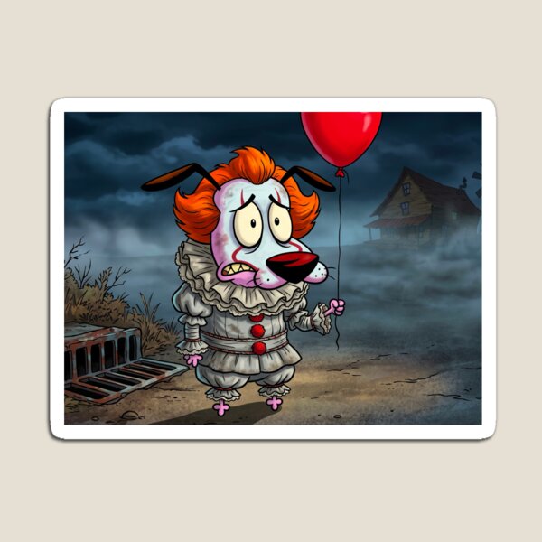 Item preview, Courage the clown designed and sold by RamFor6.