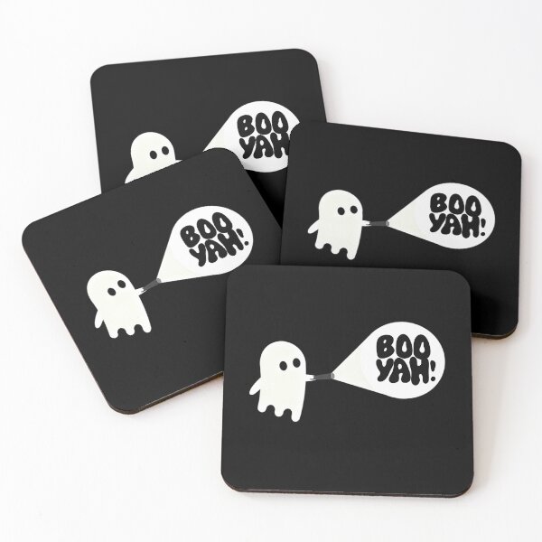 Item preview, Boo-Yah Funny Halloween Ghost designed and sold by litabuchater.
