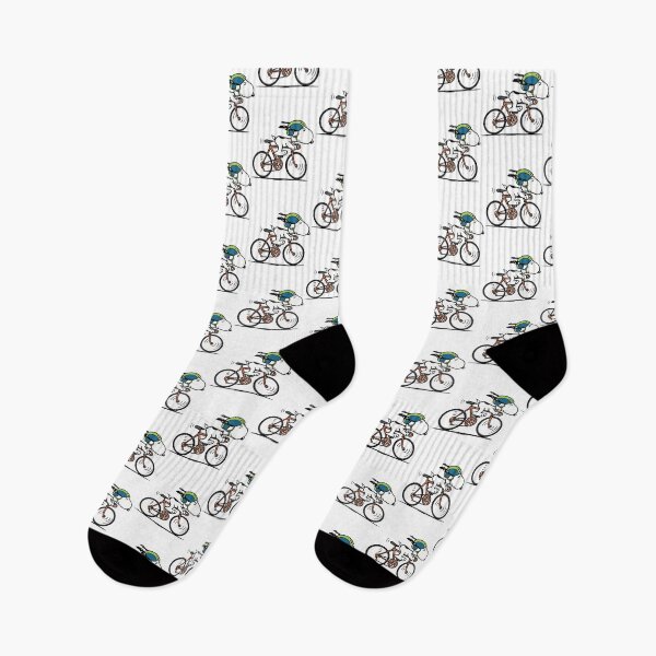 Item preview, Snoopy Race Biking Bike Workout Ironman Triathlete Peanuts Charlie Brown Racing designed and sold by zarinaks.