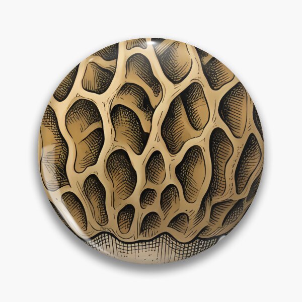 Item preview, Vintage Naturalist Morel Mushroom — Antique Fungi Plate designed and sold by Catch333.