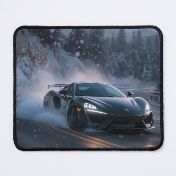Item preview, Cinematic Apex Drift Forest Path Racing Car Illustration, Japanese Street Racing Aesthetic, Misty Woodland Road Adventure, Dynamic Automotive Wall Art for Motorsport Fans designed and sold by PaintedPixels01.