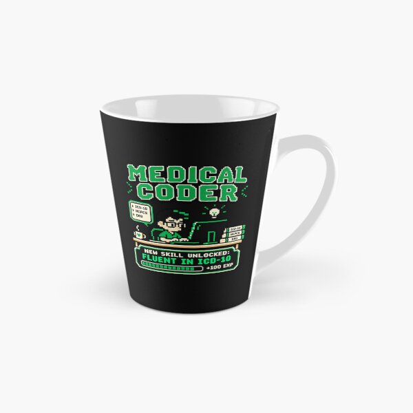 Item preview, Medical Coder New Skill Unlocked Fluent In ICD-10 Retro Gamer designed and sold by Popstudio85.