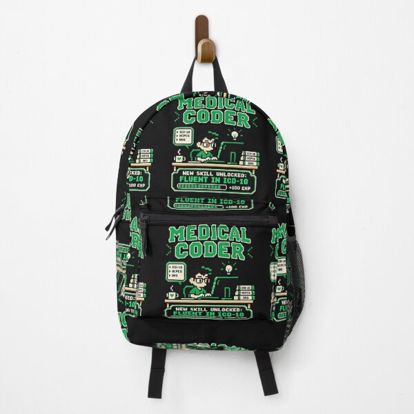 Item preview, Medical Coder New Skill Unlocked Fluent In ICD-10 Retro Gamer designed and sold by Popstudio85.