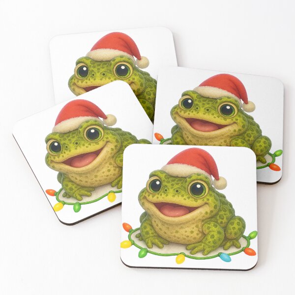 Item preview, Merry Natterjack Toad Christmas designed and sold by Sillytoe.