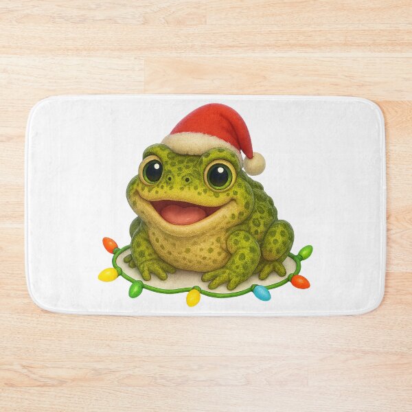 Item preview, Merry Natterjack Toad Christmas designed and sold by Sillytoe.
