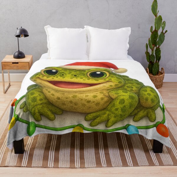 Item preview, Merry Natterjack Toad Christmas designed and sold by Sillytoe.