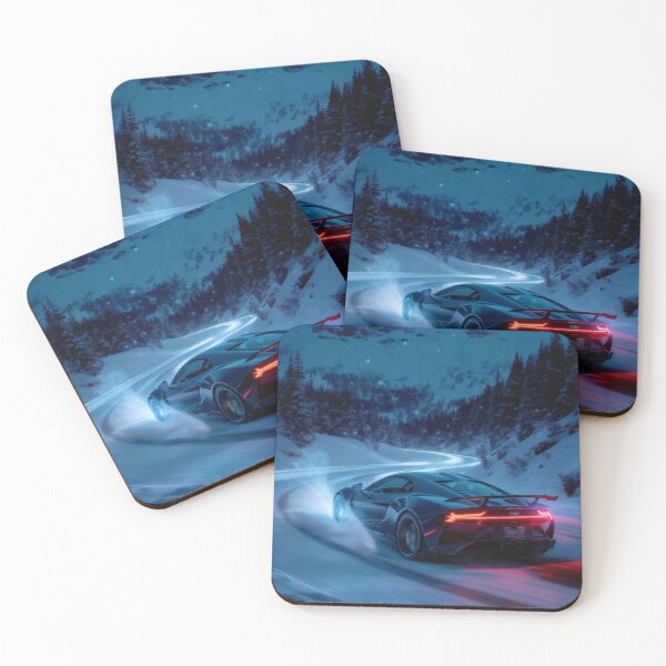 Item preview, Cinematic Apex Drift Forest Path Racing Car Illustration, Japanese Street Racing Aesthetic, Misty Woodland Road Adventure, Dynamic Automotive Wall Art for Motorsport Fans designed and sold by PaintedPixels01.