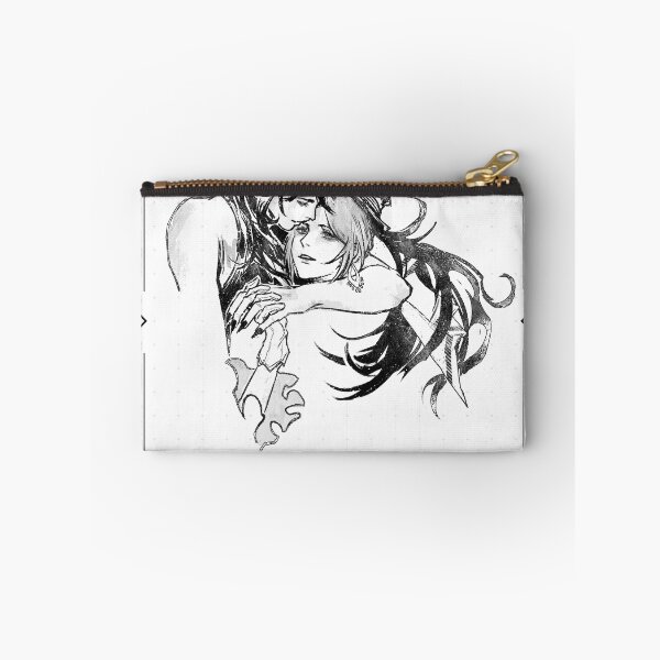 Item preview, Fantasy Lovers Tender Embrace Monochrome Manga Sketch designed and sold by NoawReedy.