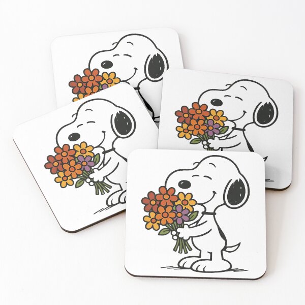 Item preview, Snoopy With A Bouquet designed and sold by zarinaks.