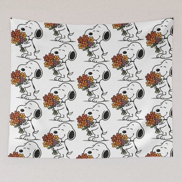 Item preview, Snoopy With A Bouquet designed and sold by zarinaks.