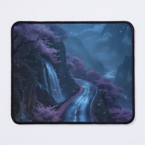 Item preview, Cinematic Apex Drift Forest Path Racing Car Illustration, Japanese Street Racing Aesthetic, Misty Woodland Road Adventure, Dynamic Automotive Wall Art for Motorsport Fans designed and sold by PaintedPixels01.