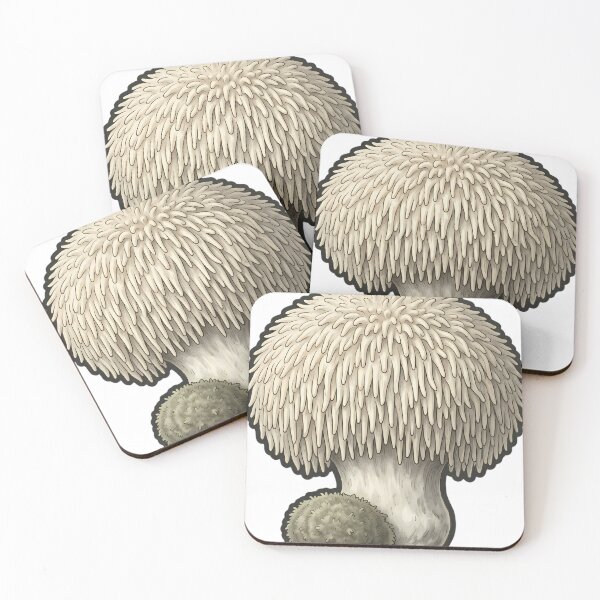 Artikelvorschau, Vintage Naturalist Bearded Tooth Fungus — Antique Fungi Art entworfen und verkauft von Catch333.