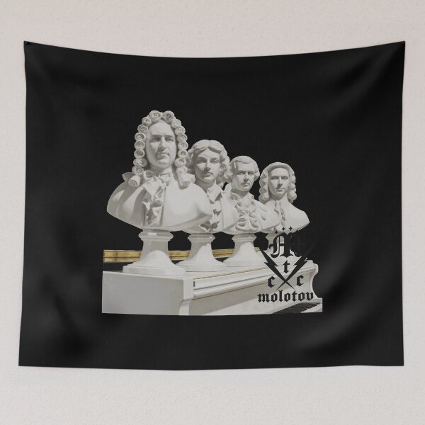 Item preview, Molotov Classical Composer Busts Mexican Rock Band Art designed and sold by TadeoNivar.