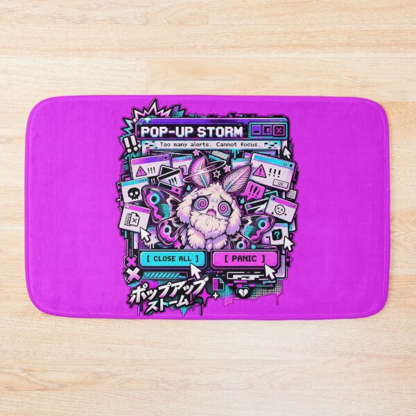 Item preview, Pop-Up Storm - Dizzy Moth Glitch Manga designed and sold by Visual Dept..