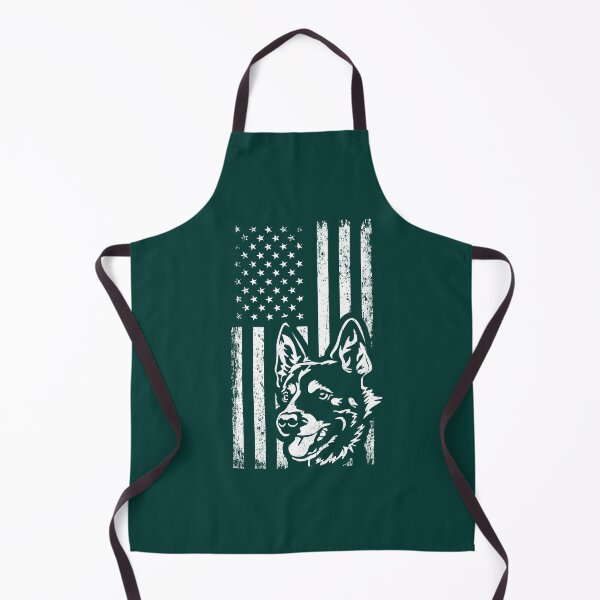 Item preview, Patriotic American Flag Queensland Blue Heeler designed and sold by ellesczipts.
