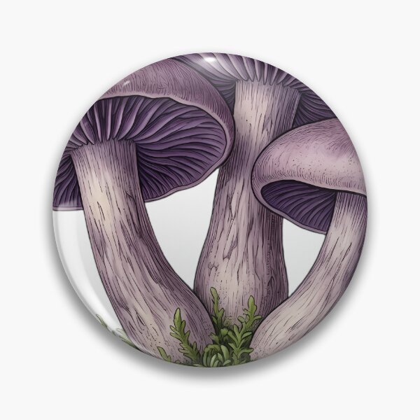 Item preview, Vintage Naturalist Amethyst Deceiver — Antique Fungi Plate designed and sold by Catch333.