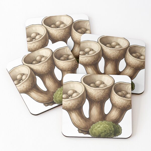Artikelvorschau, Vintage Naturalist Birds Nest Fungus — Antique Fungi Art entworfen und verkauft von Catch333.