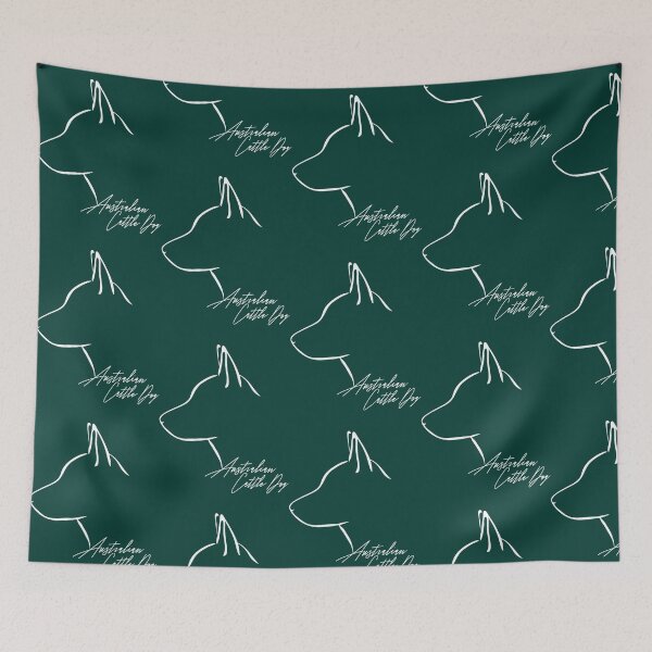 Item preview, Australian Cattle Dog dog mom dogs profile designed and sold by ellesczipts.