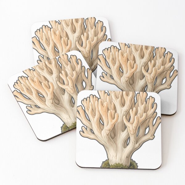 Artikelvorschau, Vintage Naturalist Coral Fungus — Antique Botanical Plate entworfen und verkauft von Catch333.