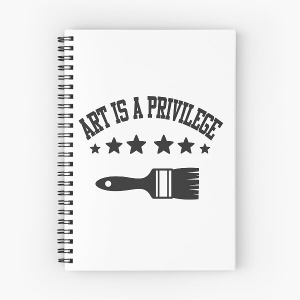 Item preview, Art Is A Privilege - Artist Paint Brush Collegiate Sticker designed and sold by Raju-Creative.