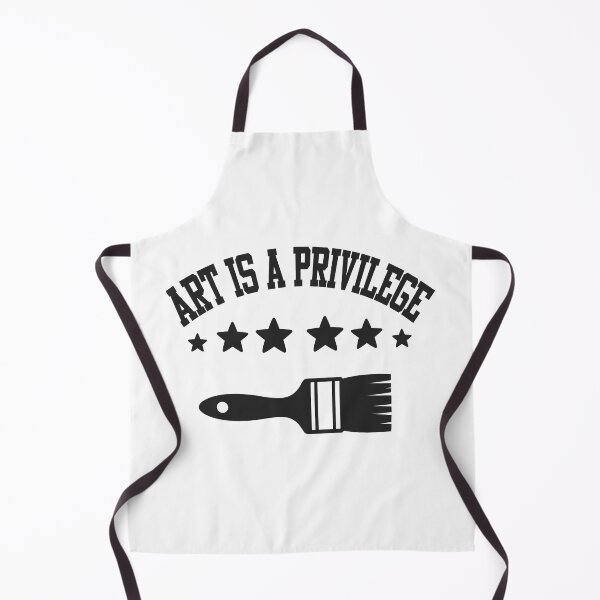 Item preview, Art Is A Privilege - Artist Paint Brush Collegiate Sticker designed and sold by Raju-Creative.