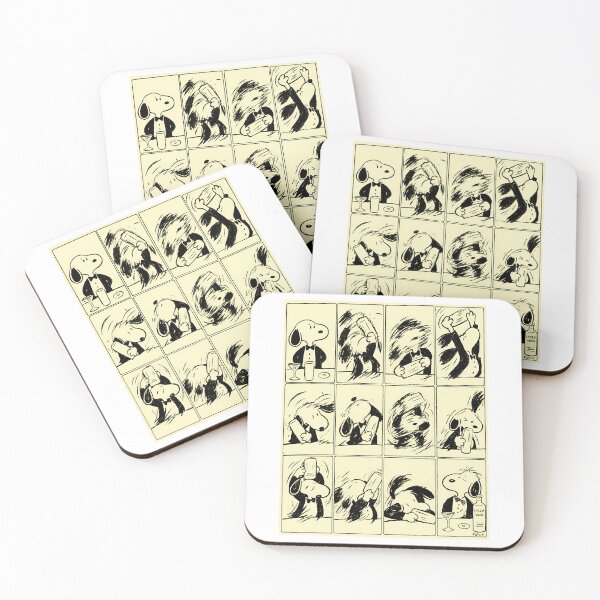 Item preview, The Making Of A Perfect Martini A Guide By Snoopy (Black And White) designed and sold by zarinaks.
