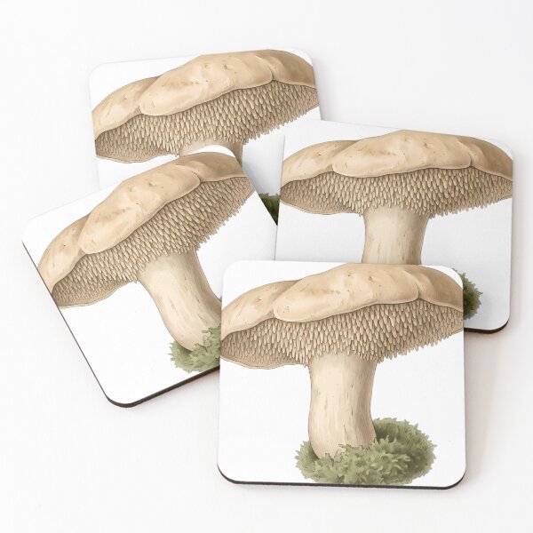 Artikelvorschau, Vintage Naturalist Hedgehog Mushroom — Antique Fungi Plate entworfen und verkauft von Catch333.