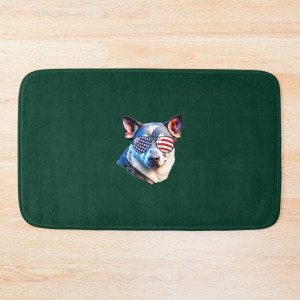 Item preview, Blue Heeler Dog American Flag Aviators Blue Heeler Gear designed and sold by ellesczipts.