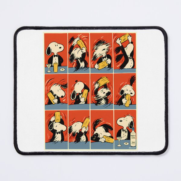 Item preview, The Making Of A Perfect Martini A Guide By Snoopy designed and sold by zarinaks.