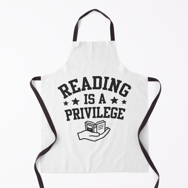 Item preview, Reading Is A Privilege - Collegiate Motivational Typography Sticker designed and sold by Raju-Creative.