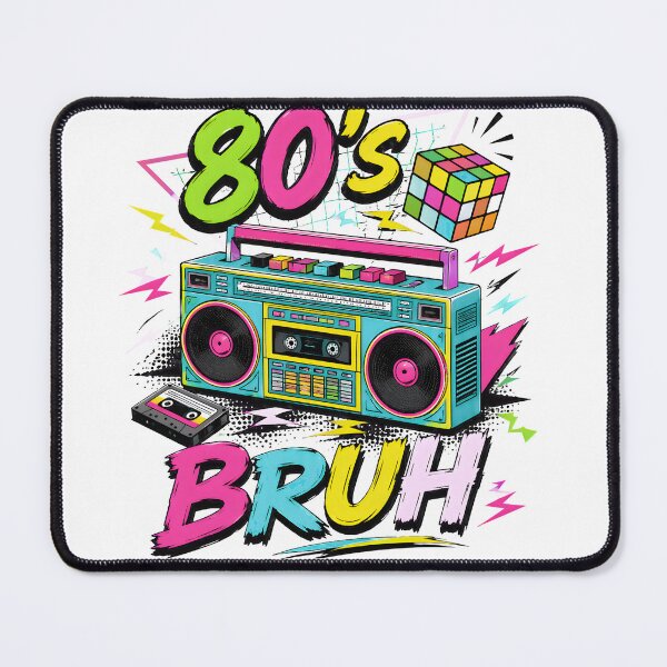 Item preview, 80's BRUH Retro Boombox Rubiks Cube Sunglasses 80s designed and sold by empiric-designs.