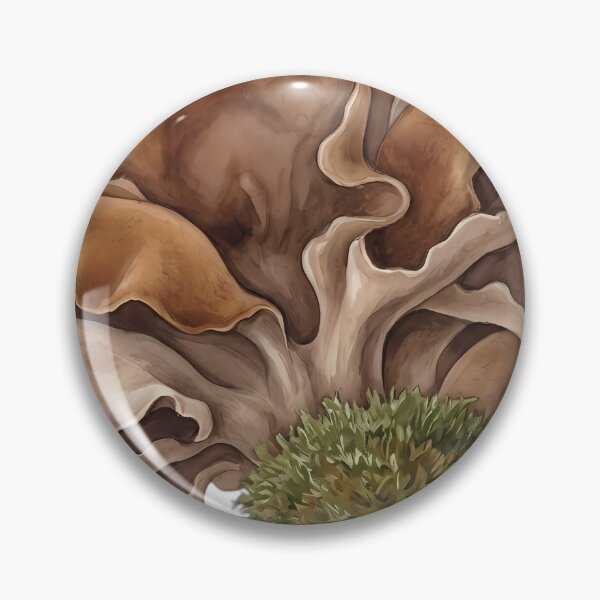 Item preview, Vintage Naturalist Wood Ear Fungus — Antique Fungi Art designed and sold by Catch333.