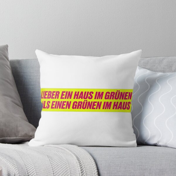 Artikelvorschau, Lieber ein Haus im Grünen als einen Grünen im Haus — Lustiges Finanz Meme entworfen und verkauft von LoFizzy.