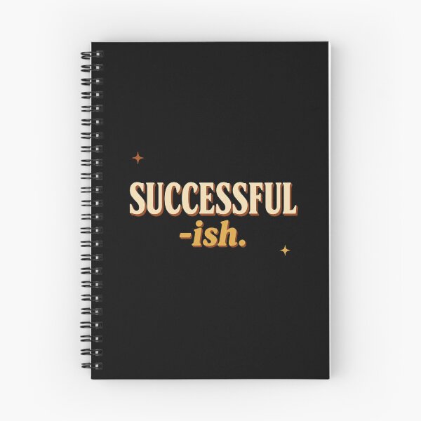 Item preview, Successful-ish. | Funny Success & Self-Deprecating Humor Retro Typography designed and sold by Irene Catchmind.