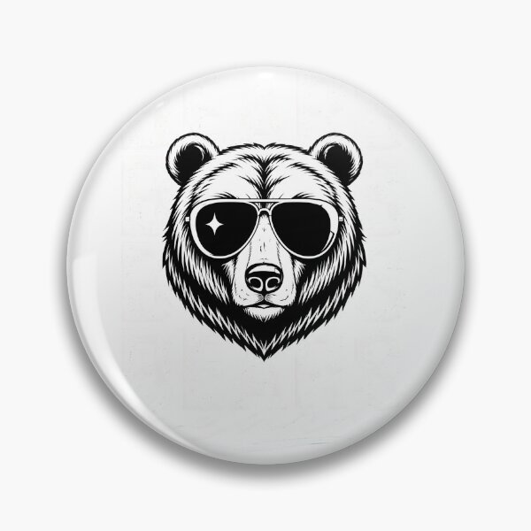 Item preview, Cool Bear Sunglasses Vintage Graphic Tee designed and sold by empiric-designs.
