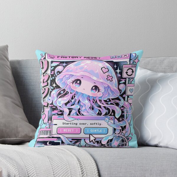 Item preview, Factory Reset - Soft Jellyfish Glitch Manga designed and sold by Visual Dept..