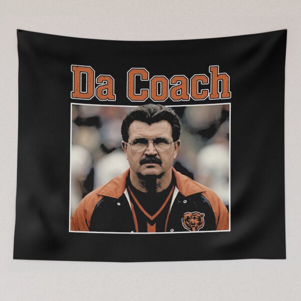 Item preview, Da Coach Mike Ditka Vintage Sideline Portrait designed and sold by dtyqmen.