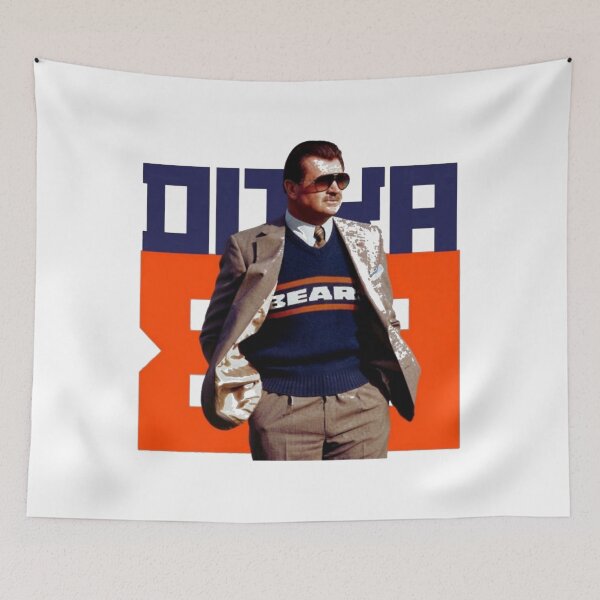 Item preview, Ditka 85 Chicago Bears Retro Portrait designed and sold by dtyqmen.
