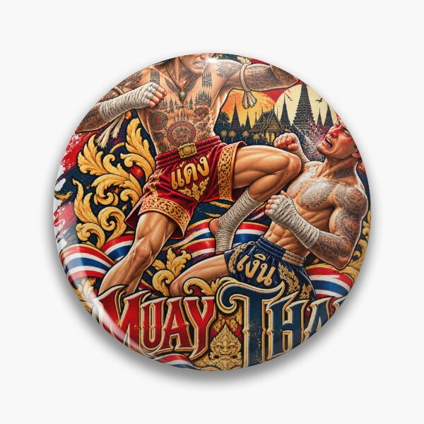 Item preview, Muay Thai Close Combat Knee Strike – Vintage Fight Art designed and sold by Pali's shop.