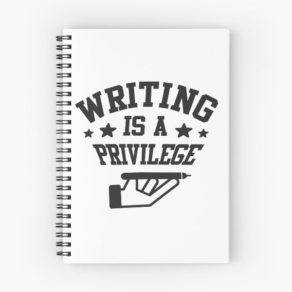 Item preview, writing is a Privilege-cool sticker  designed and sold by Raju-Creative.