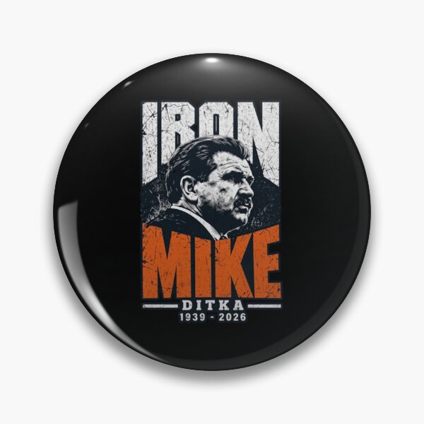 Item preview, Iron Mike Ditka 1939-2026 Vintage Football designed and sold by dtyqmen.