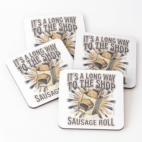 Item preview, It's A Long Way To The Shop For A Sausage Roll - Aussie Rock & Bakery Humor designed and sold by ODELUNITY.