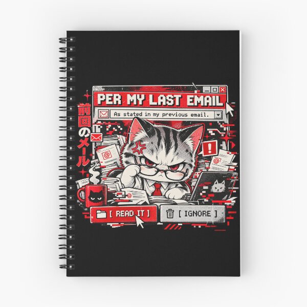 Item preview, Per My Last Email - Passive Aggressive Office Humor Grumpy Cat designed and sold by Visual Dept..